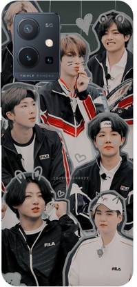 INTERWEY Back Cover for Vivo T1 5G BTS, V, JUNGBOOK, JIMIN, JIN, BTS ARMY, SINGER, BOY BAND - INTERWEY : INTERWEY Back Cover for Vivo T1 5G BTS, V, JUNGBOOK, JIMIN, JIN, BTS ARMY, SINGER, BOY BAND - INTERWEY :