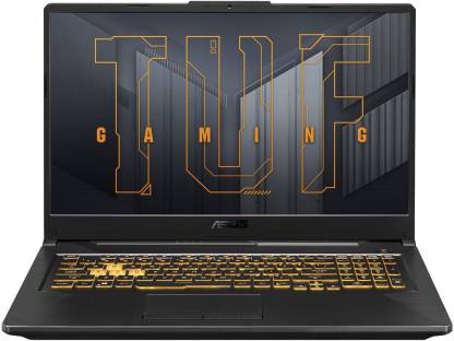 ASUS TUF Gaming A17 Ryzen 7 Octa Core 4800H - (16 GB/512 GB SSD/Windows 10 Home/4 GB Graphics/NVIDIA GeForce RTX 3050/144 Hz) FA706IC-HX003T Gaming Laptop