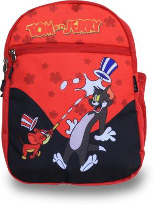  | Hyder Kid's Tom En Jerry Cartoon SchoolBag/Backpack for Kids  Best Stylish/Casual Waterproof School Bag - School Bag