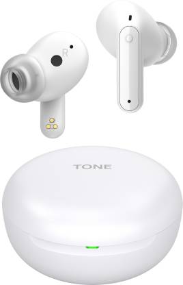 LG TONE-FP5W Bluetooth Headset  (White, True Wireless)