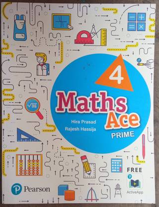 Maths Ace Prime Book 4: Buy Maths Ace Prime Book 4 by Hira Prasad ...