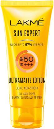 Lakmé Sun Expert Ultra Matte Lotion – SPF 50 PA+++  (50 ml)