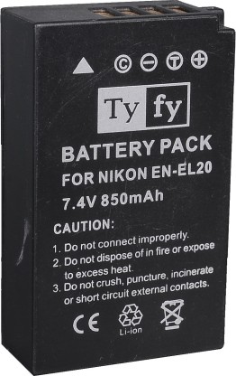 2x Batterie comme EN-EL20 ENEL20 avec Infochip · 100% compatible avec Nikon 1 J1 4en1 Chargeur Nouveauté M&L Mobiles® 