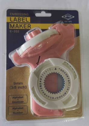 Label maker pink