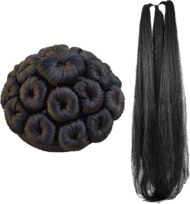MX WOMEN HAIR STYLE Juda Extension For Women And Girls Simple Juda  Accessories (Combo Pack) Hair Extension Price in India - Buy MX WOMEN HAIR  STYLE Juda Extension For Women And Girls