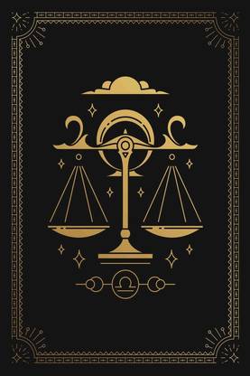 Zodiac Sign Sticker Poster On