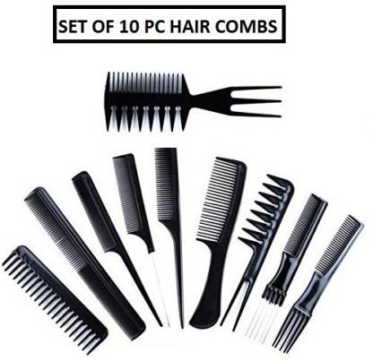 Yora Professional Best 10 Pcs Hair Comb Set Hair brush for Hair Cutting and  Styling - Price in India, Buy Yora Professional Best 10 Pcs Hair Comb Set  Hair brush for Hair