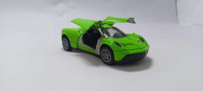 green ferrari toy car