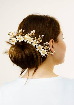 New Style Women's Hair Clips Pins Long Short Hair Buns Hair Styles  Artificial Flowers Hair Accessory Set Price in India - Buy New Style  Women's Hair Clips Pins Long Short Hair Buns