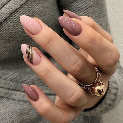 Jewels Beauty Artificial Nail UV Gel Finish False Acrylic Extension Nails Set of 24 Resuable pink, brown - Price in India, Buy Jewels Beauty Artificial Nail UV Gel Finish False Acrylic Extension Jewels Beauty Artificial Nail UV Gel Finish False Acrylic Extension Nails Set of 24 Resuable pink, brown - Price in India, Buy Jewels Beauty Artificial Nail UV Gel Finish False Acrylic Extension