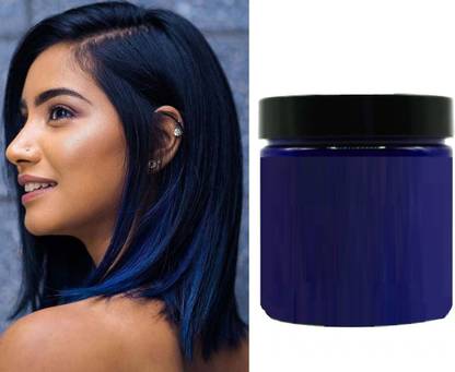 tanvi27 BEST TEMPORARY BLUE HAIR COLOR WAX , BLUE - Price in ...