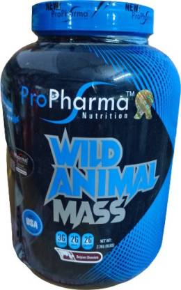 Pro Pharma WILD ANIMAL MASS GAINER 6LBS. Weight Gainers/Mass Gainers Price  in India - Buy Pro Pharma WILD ANIMAL MASS GAINER 6LBS. Weight Gainers/Mass  Gainers online at 