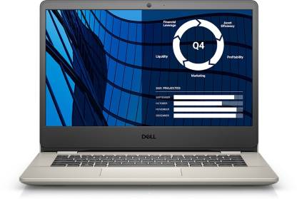 DELL Vostro Core i3 11th Gen – (8 GB/256 GB SSD/Windows 11 Home) Vostro 3400 Thin and Light Laptop  (14.96 Inch, Dune, 1.59 Kg, With MS Office)