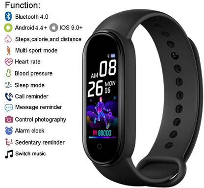 M5 smart band flipkart clearance