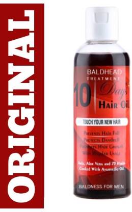 BALDHEAD 10 DAYS HAIR OIL Hair Oil - Price in India, Buy BALDHEAD 10 DAYS  HAIR OIL Hair Oil Online In India, Reviews, Ratings & Features |  