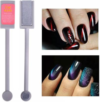 Gleevia Double head 3D CatEye Gel Polish Magnetic Stick For Nail Art Kit -  Price in India, Buy Gleevia Double head 3D CatEye Gel Polish Magnetic Stick  For Nail Art Kit Online