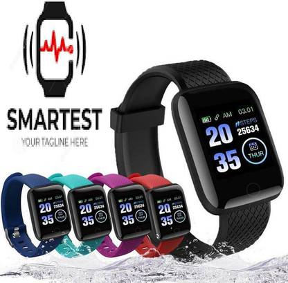 Ykarn Trades AW95/ ID116 PLUS MULTI SPORTS STEP COUNT BLUETOOTH SMART WATCH(PACK  OF 1) Smartwatch Price in India - Buy Ykarn Trades AW95/ ID116 PLUS MULTI  SPORTS STEP COUNT BLUETOOTH SMART WATCH(PACK
