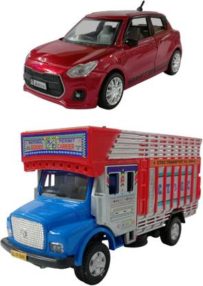 amisha gift gallery Combo of Pull Back Action New Maruti Swift with Truck Model Toy Car for Kids and Boys (Color May Vary) - Combo of Pull Back Action New Maruti Swift amisha gift gallery Combo of Pull Back Action New Maruti Swift with Truck Model Toy Car for Kids and Boys (Color May Vary) - Combo of Pull Back Action New Maruti Swift