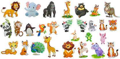 FLICK IN Animal Cutouts Animals Jungle Theme Birthday Decoration for Boys Room Decoration Paper Cut-outs Price in India - Buy FLICK IN Animal Cutouts Animals Jungle Theme Birthday Decoration for Boys Room FLICK IN Animal Cutouts Animals Jungle Theme Birthday Decoration for Boys Room Decoration Paper Cut-outs Price in India - Buy FLICK IN Animal Cutouts Animals Jungle Theme Birthday Decoration for Boys Room