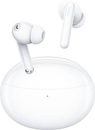 Oppo Enco Air2 Pro ETE21 In-Ear Wireless Earphone with Mic (Bluetooth 5.2, AI Noise Cancellation, White)