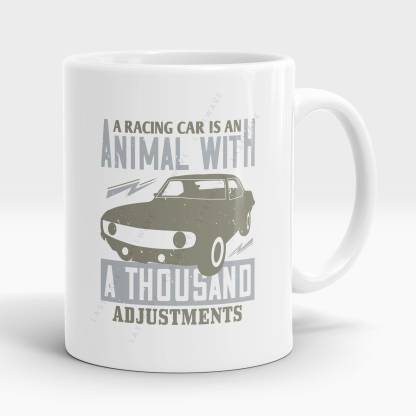 LASTWAVE A racing car is an animal with a thousand adjustments, Camaro Car  Design Graphic Ceramic Coffee Mug Price in India - Buy LASTWAVE A racing  car is an animal with a