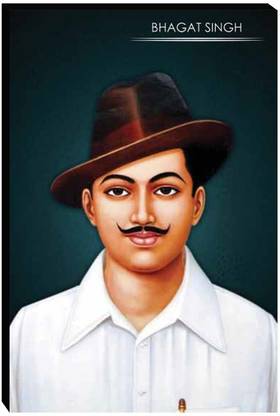 WALLMAX Bhagat Singh UV Textured Wall Painting Digital Reprint 18 inch x 12  inch Painting Price in India - Buy WALLMAX Bhagat Singh UV Textured Wall  Painting Digital Reprint 18 inch x