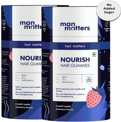 Man Matters Biotin Hair Gummies for Men | No Added Sugar | Multivitamins  for Hair Growth Price in India - Buy Man Matters Biotin Hair Gummies for Men  | No Added Sugar |