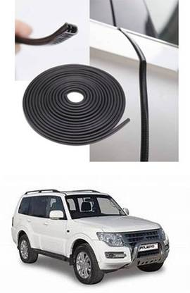 AutoBizarre Anti-Scratch Anti-Collision Heavy Duty Edge Guard Door Protection U Shape Edge Trim Rubber Seal Protector Rubber Clips Fit for All Cars - 5 Meters