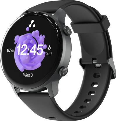 Ambrane Wise-roam 1.28" Full HD display,bluetooth calling and complete health tracking Smartwatch