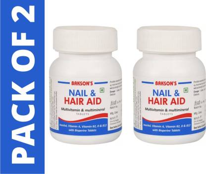 Bakson HOMEOTRADE Nail & Hair Aid Tablets (30 Units) Price in India - Buy  Bakson HOMEOTRADE Nail & Hair Aid Tablets (30 Units) online at 
