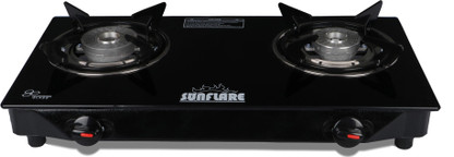 toughened glass stove