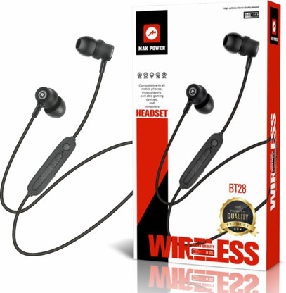 MAK POWER Sports Wireless Headset Neck 