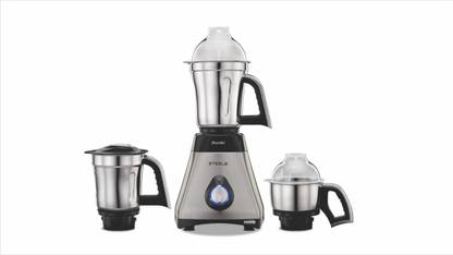 Preethi MG 212 MG-212 750 W Mixer Grinder (3 Jars, Steel/Black) at Rs. 3489