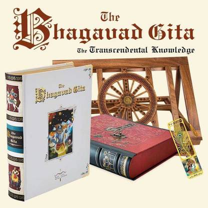 The Bhagavad Gita – Signature Edition Book (With Reading Stand): Buy ...