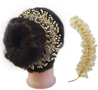 Aishwarya Fancy quick and easy hairstyle for wedding party function Hair  Extension Price in India - Buy Aishwarya Fancy quick and easy hairstyle for  wedding party function Hair Extension online at 