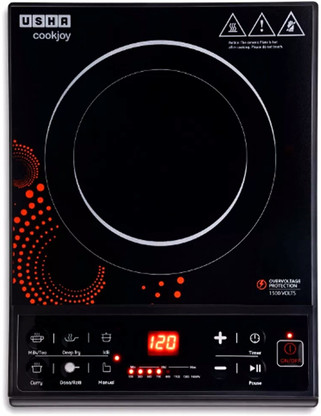 usha induction cooktop review
