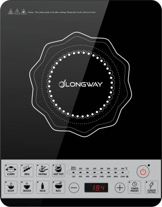 Longway Cruiser IC 2000 W Induction Cooktop  (Black, Push Button)