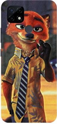 Wall Art Back Cover for Realme C21Y ZOOTOPIA, NICK WILDE, CARTOON, DOG - Wall Art : Wall Art Back Cover for Realme C21Y ZOOTOPIA, NICK WILDE, CARTOON, DOG - Wall Art :