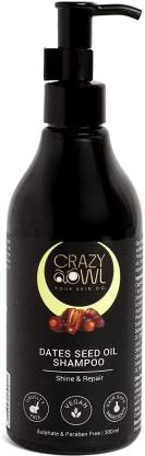 CRAZY OWL Dates Seed Oil Shampoo - Shine & Repair | Hair Fall Control Price  in India - Buy CRAZY OWL Dates Seed Oil Shampoo - Shine & Repair | Hair Fall