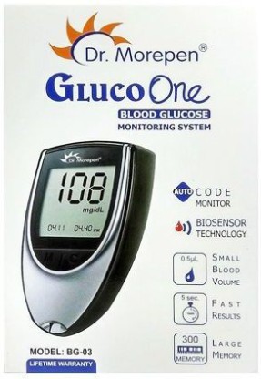 dr morepen blood sugar machine