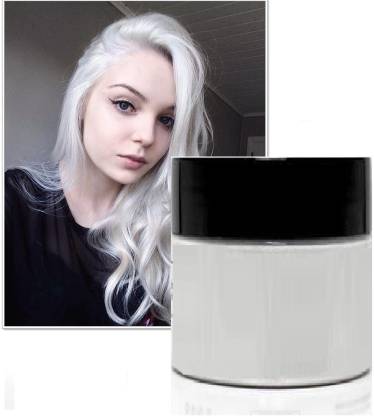 Latixmat White hair color Non Permanent Hair Paint Wax For Natural Hair ,  white - Price in India, Buy Latixmat White hair color Non Permanent Hair  Paint Wax For Natural Hair ,