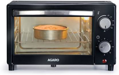 AGARO Marvel 9 Liters Oven Toaster Griller, Black