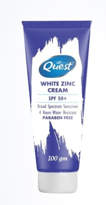 white zinc cream