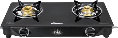 sunflame gt pride 2 burner gas stove black price