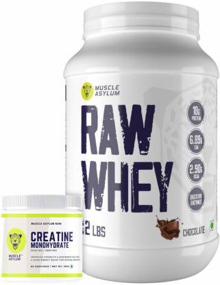 Muscle Asylum Whey Protein Banana flavored, 1 kg + Creatine Powder - 83  Servings, 250gm Whey Protein Price in India - Buy Muscle Asylum Whey  Protein Banana flavored, 1 kg + Creatine