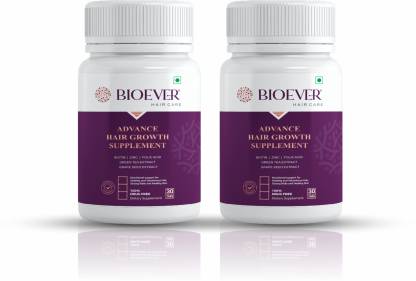 Bioever Advance Hair Growth Supplement, Biotin ,Green tea Extract & Grape  Seed Extract Price in India - Buy Bioever Advance Hair Growth Supplement,  Biotin ,Green tea Extract & Grape Seed Extract online