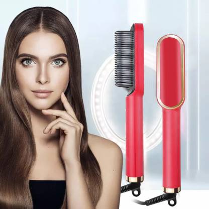 Porchex Hair Straightener Comb Brush For Men & Women Hair Straightening and Smoothing  Hair Straightener Comb Brush For Men & Women Hair Straightening and Smoothing  Hair Straightener Brush - Porchex : 