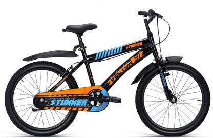 Vector 91 Stunner 20T Black Orange Kids cycle 20 T BMX Cycle