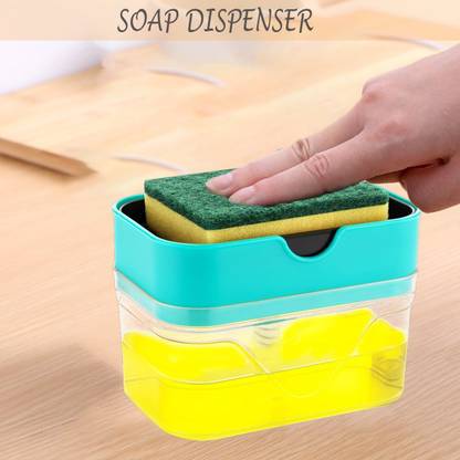 ANY KART 2 in 1 Soap Pump Dispenser for Dishwasher Liquid ...