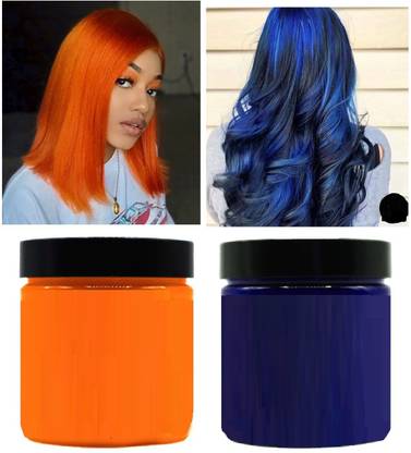 orange hair color dye